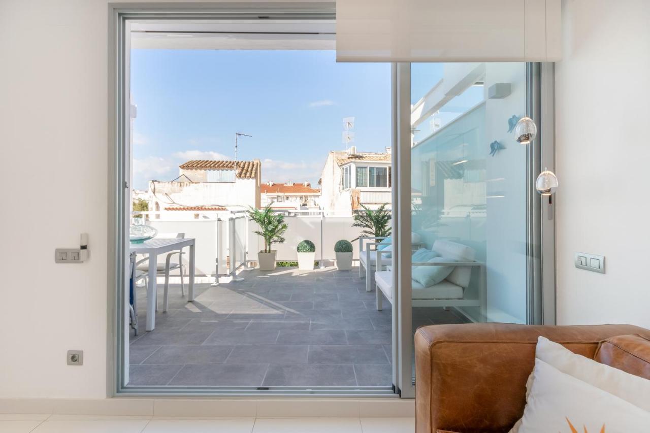 Beach Penthouse Sitges Rentals Exterior foto