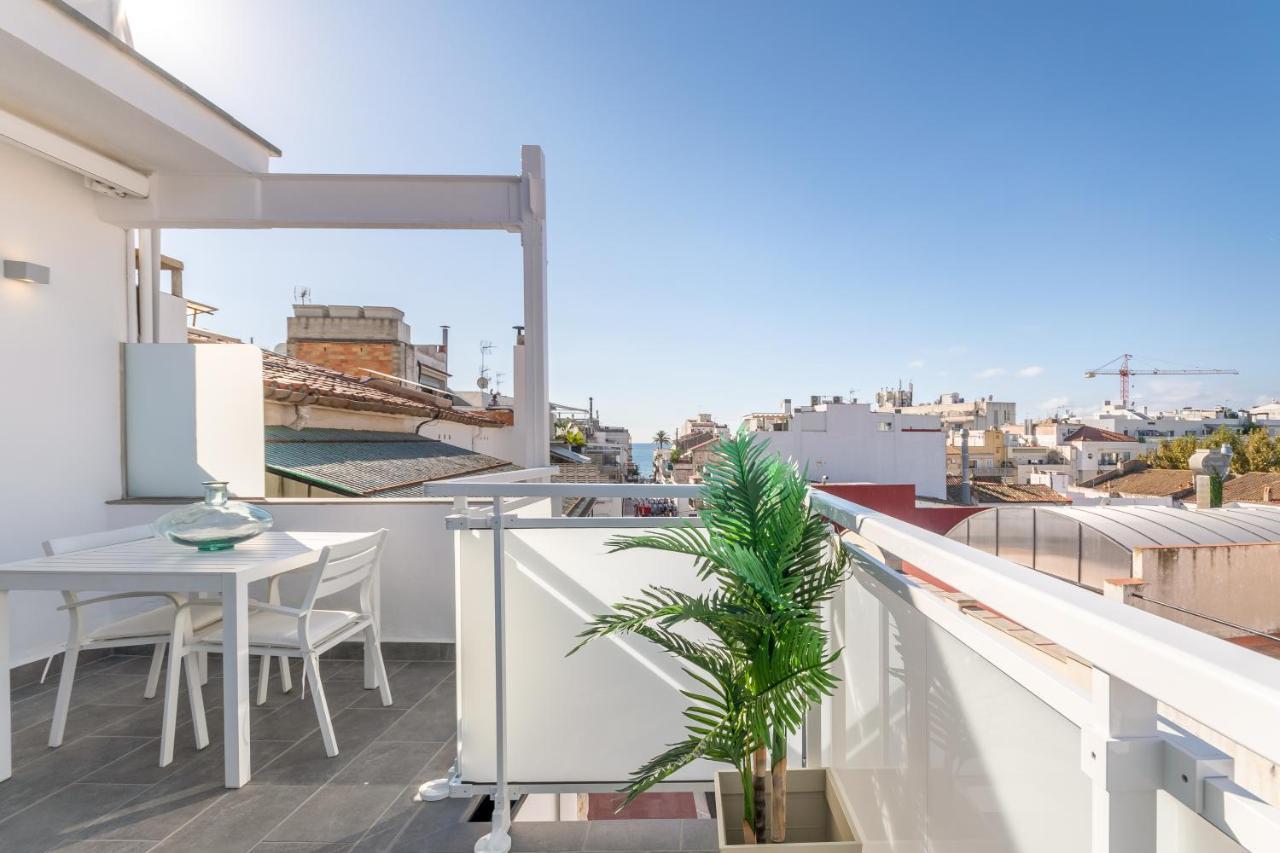 Beach Penthouse Sitges Rentals Exterior foto